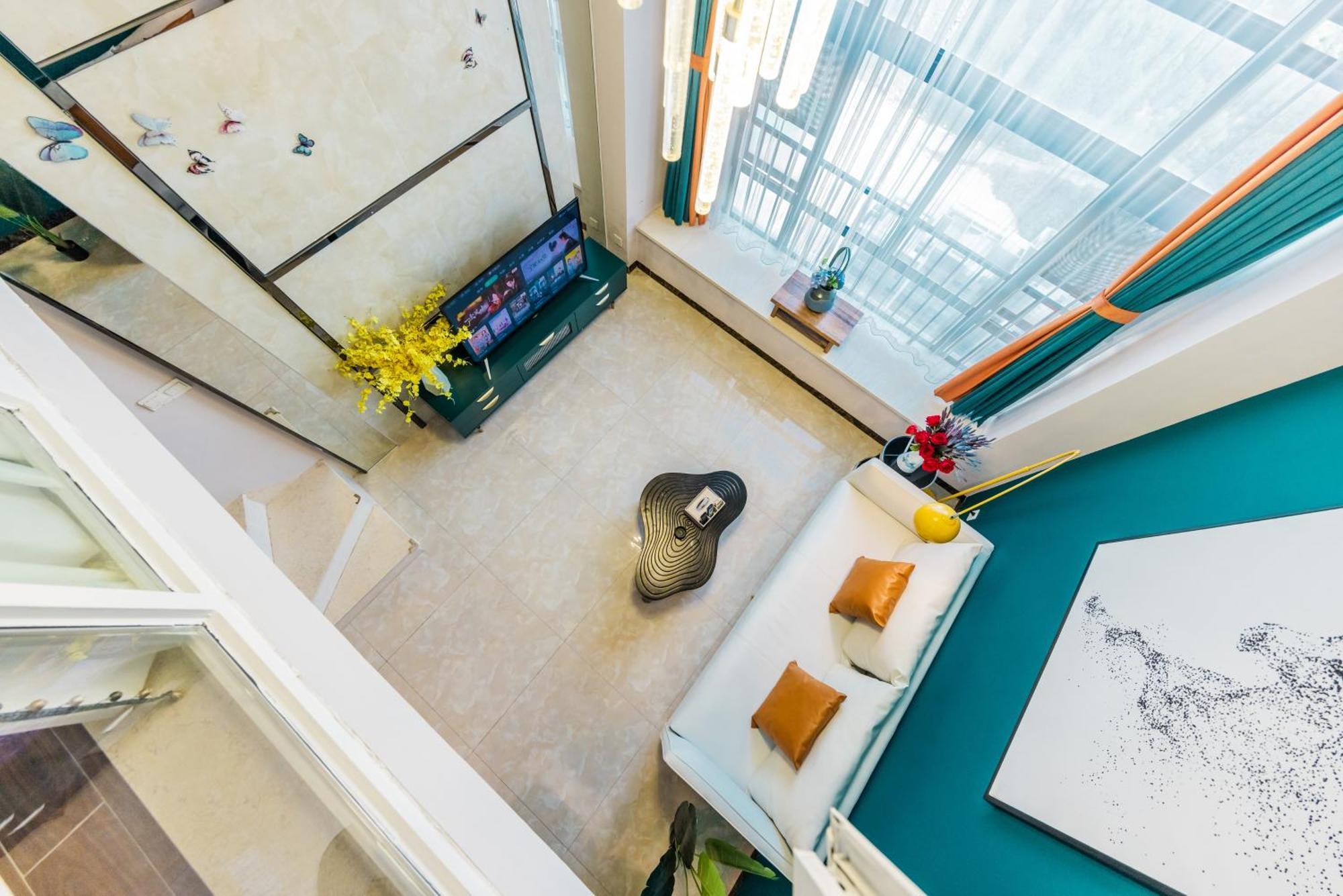 Lavendar Duplex Apartment Guangzhou Eksteriør bilde
