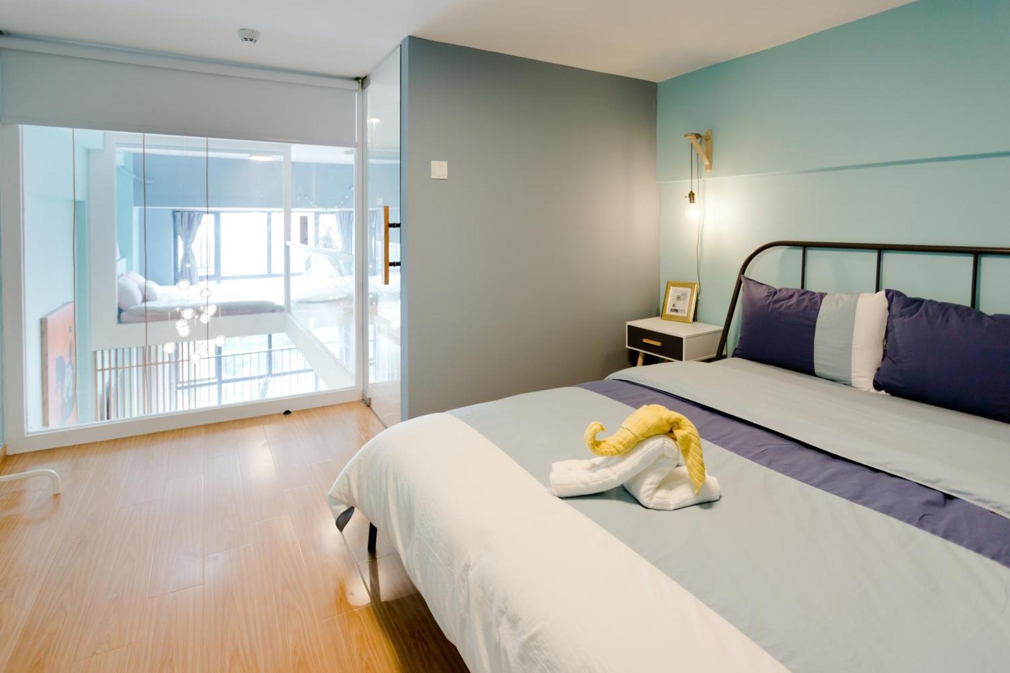 Lavendar Duplex Apartment Guangzhou Eksteriør bilde