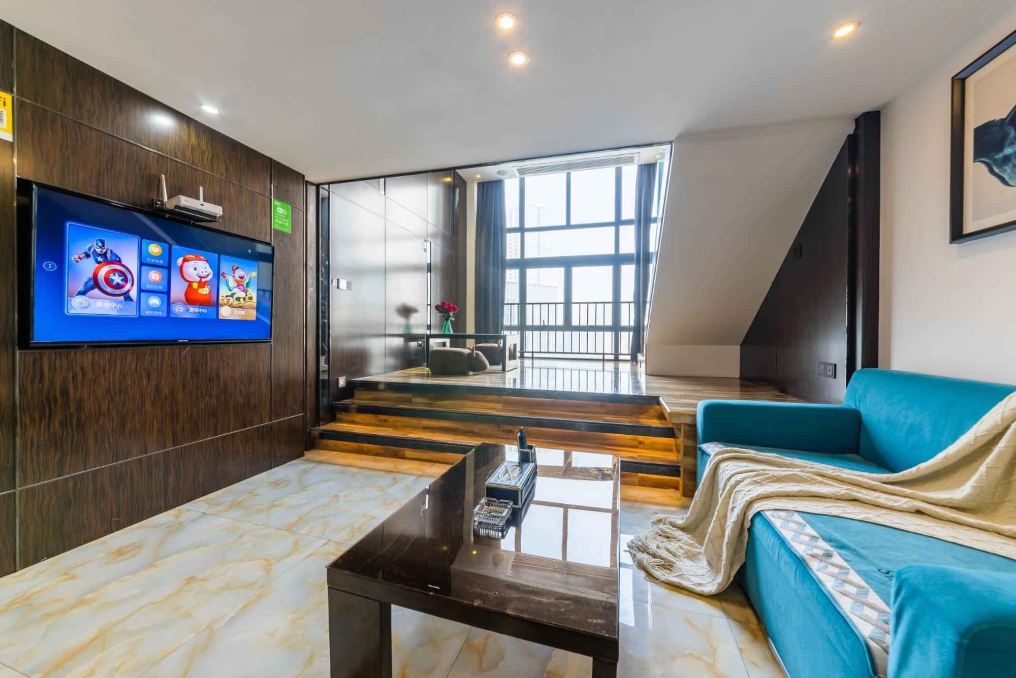 Lavendar Duplex Apartment Guangzhou Eksteriør bilde
